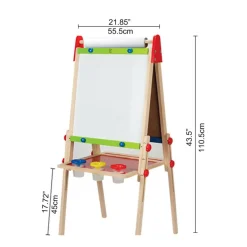 Hape All-in-One Easel Kid's Wooden Double-Sided Art Easel