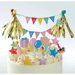 Happy Birthday Cake Topper Set by Celebrate It™