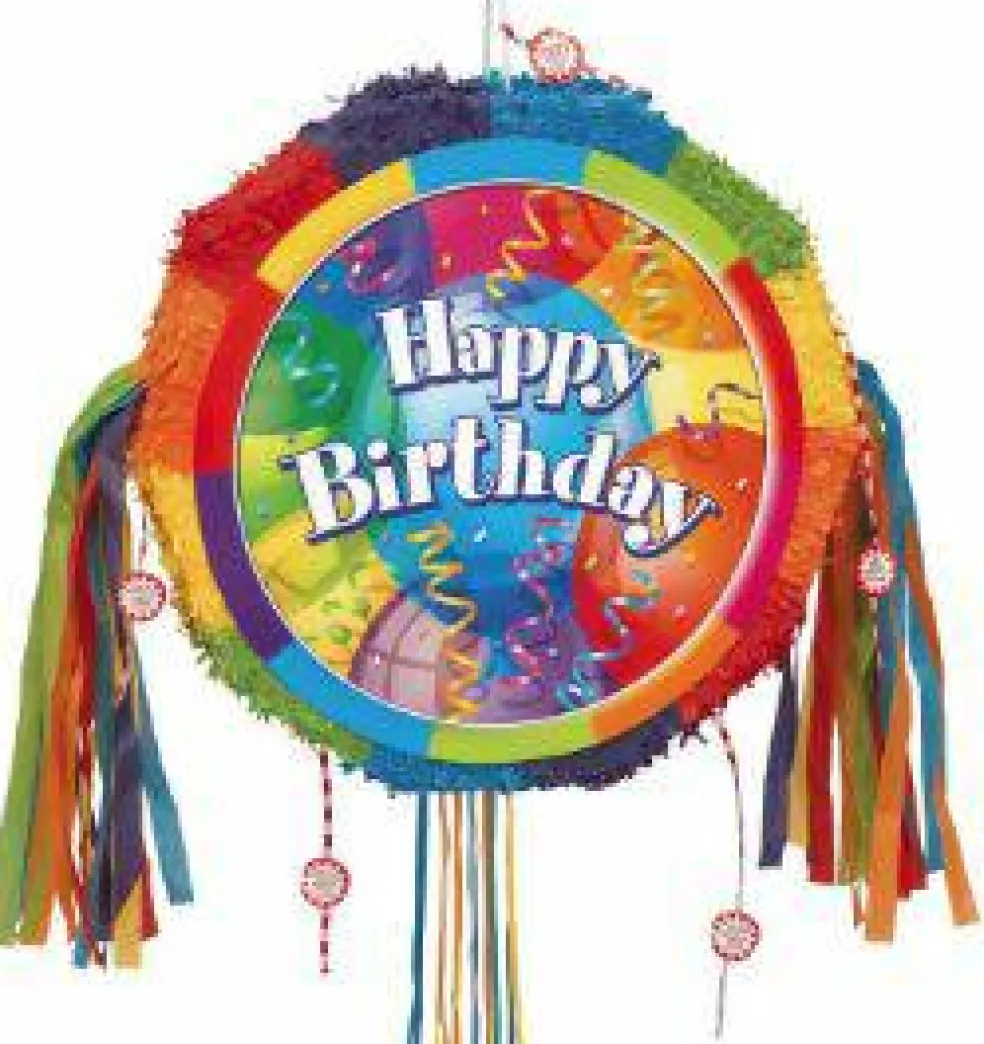 Happy Birthday, Pop-Out Pinata - 1 Pinata