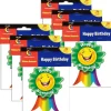 Happy Birthday, Ribbon Award, 36 Per Pack, 6 Packs