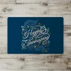 Happy Thanksgiving Script Floor Mat