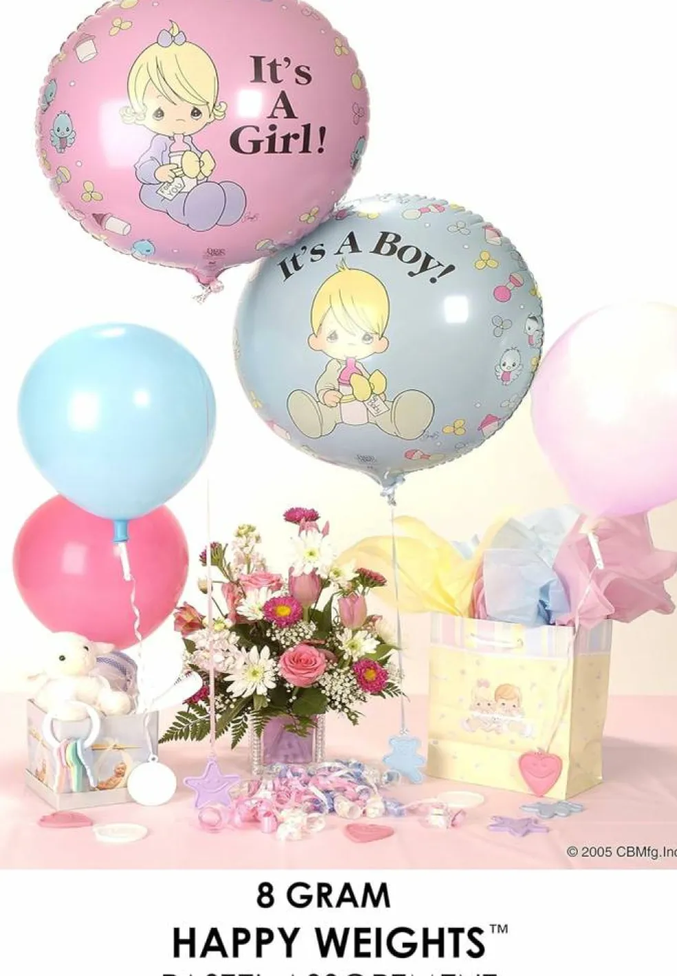 Happy Weight 8 g Balloon Weights Pastel Assortment 100 ct.