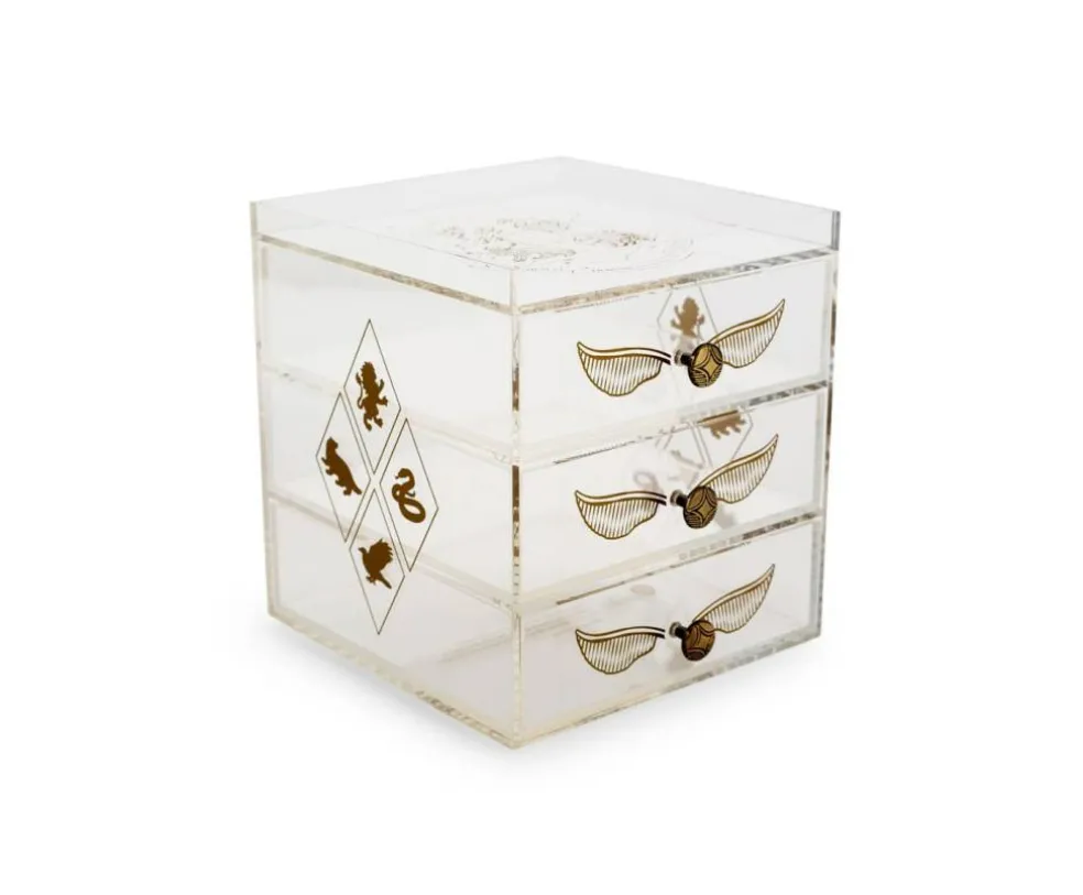 Harry Potter Snitch Acrylic Beauty Organizer Storage Case