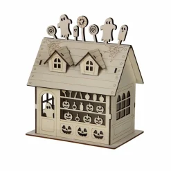 7.5" Haunted Candy Shop DIY LED Wood Décor by Make Market®