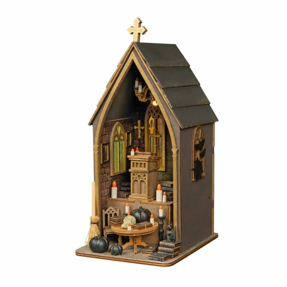 Haunted Cathedral DIY Book Nook Kit by Make Market®
