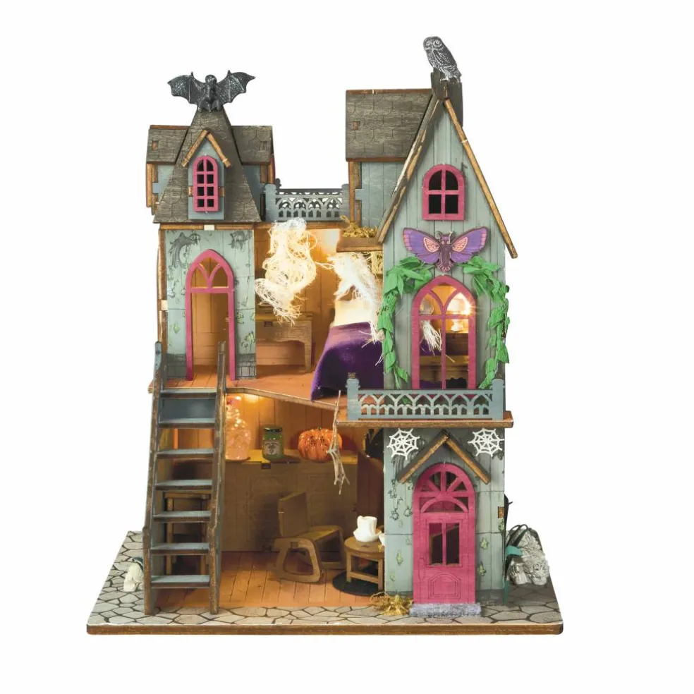 Haunted House DIY Lighted Diorama Kit by Make Market®