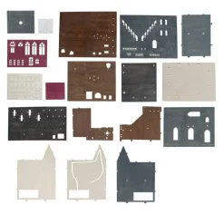 Haunted House DIY Lighted Diorama Kit by Make Market®