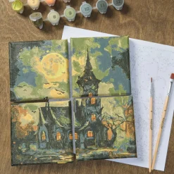 Haunted House Paint-by-Number Gallery Mini Kit by Artist's Loft®