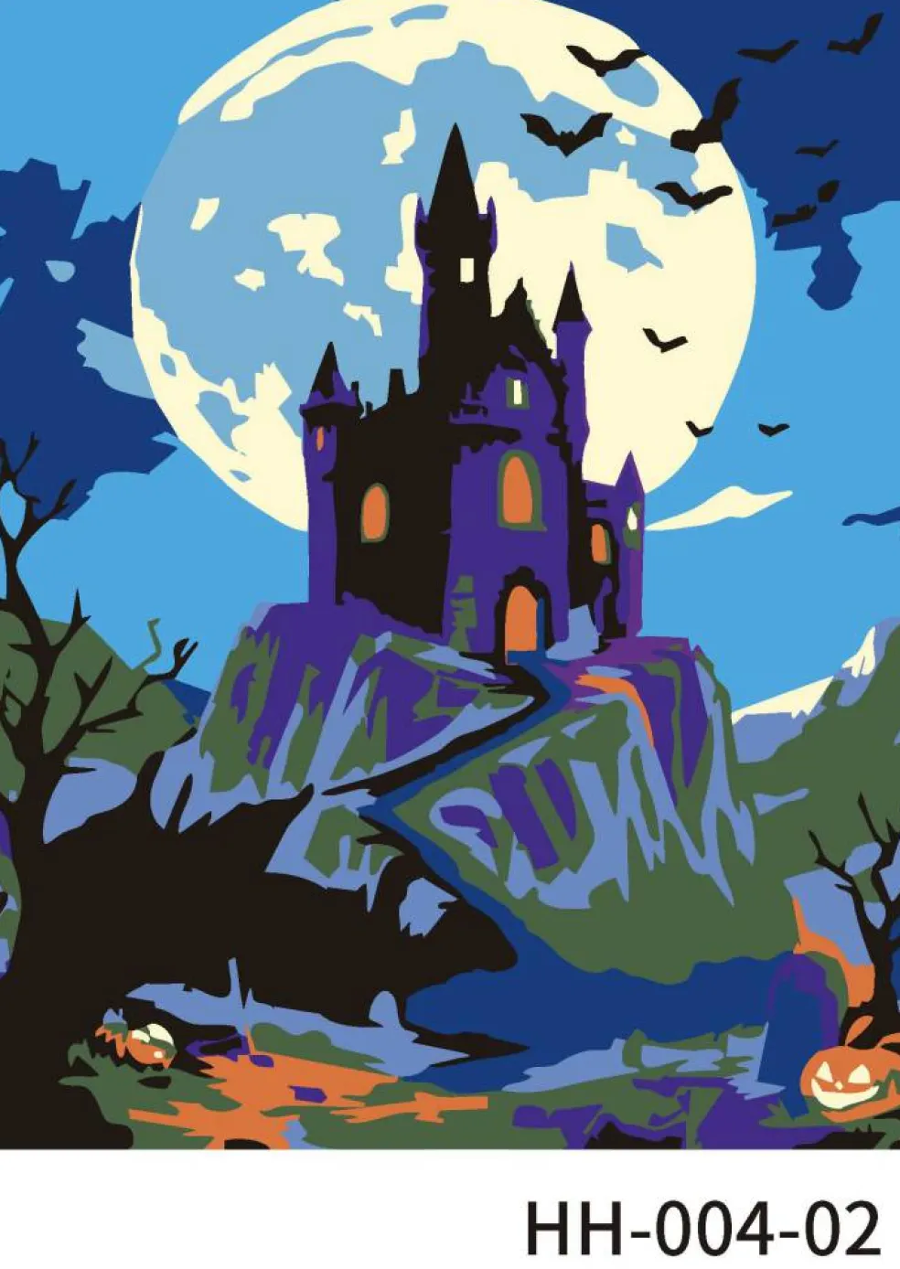 Haunted Houses Paint Marker-by-Number Kit by Artist's Loft®