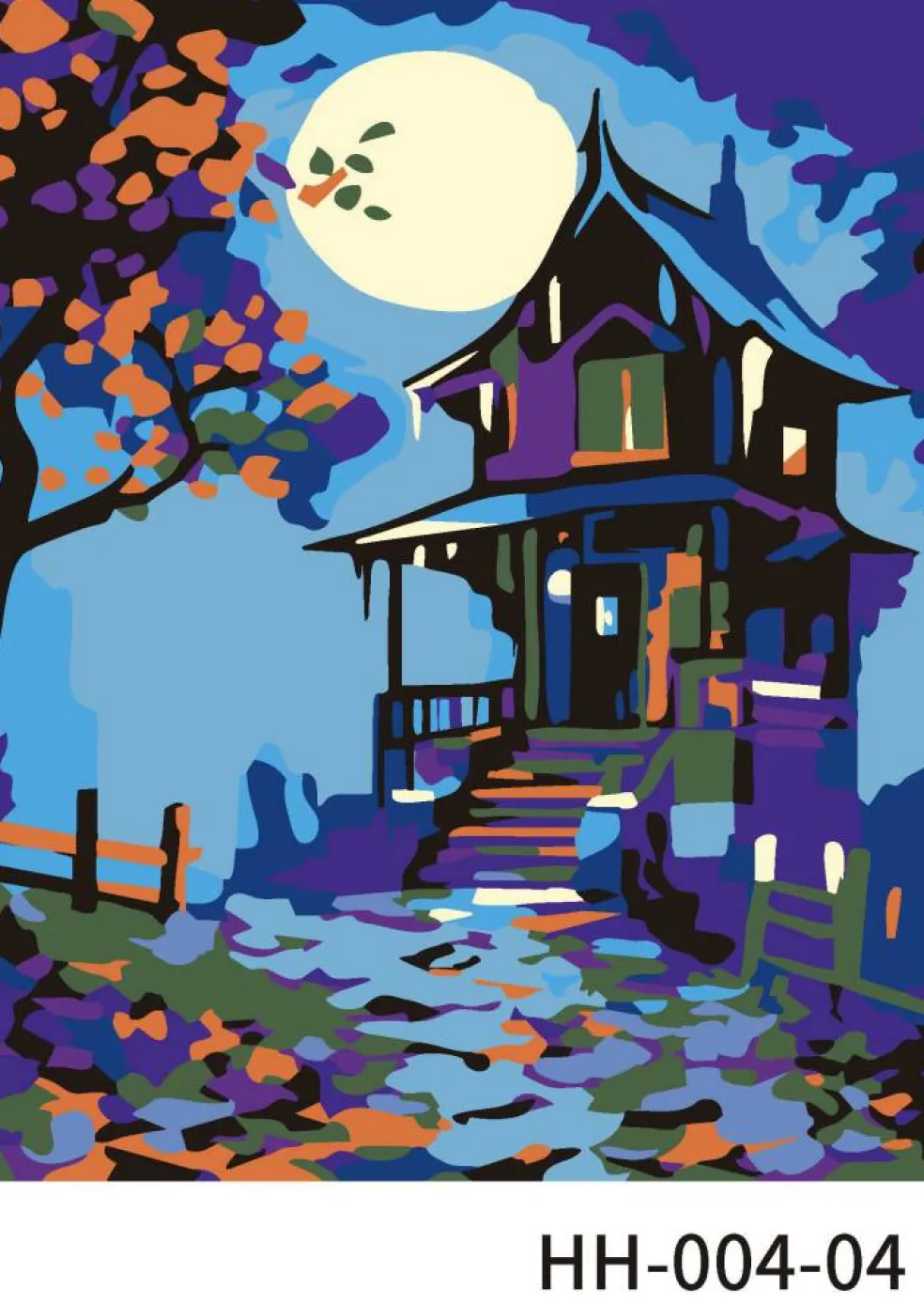 Haunted Houses Paint Marker-by-Number Kit by Artist's Loft®