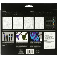 Haunted Houses Paint Marker-by-Number Kit by Artist's Loft®