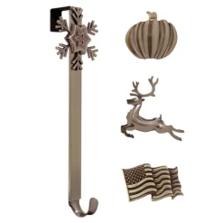 Haute Decor Bronze Icon Adjustable Wreath Hanger