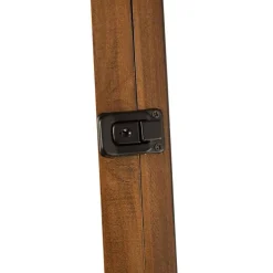 HBCY Creations Jersey Display Case - Solid Wood with UV Treated Acrylic Window - Anti-Theft Lock with 2 Keys - For All Types of Jerseys