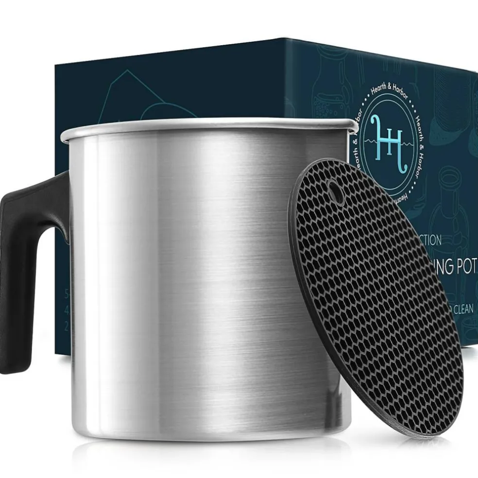 Hearth & Harbor Candle Wax Melting Pot