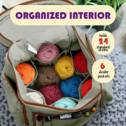 Hearth & Harbor Crochet Bag Organizer Kit