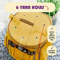 Hearth & Harbor Crochet Bag Organizer Kit