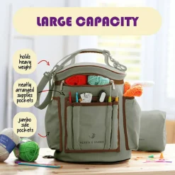 Hearth & Harbor Crochet Bag Organizer Kit