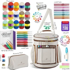 Hearth & Harbor Crochet Bag Organizer Kit