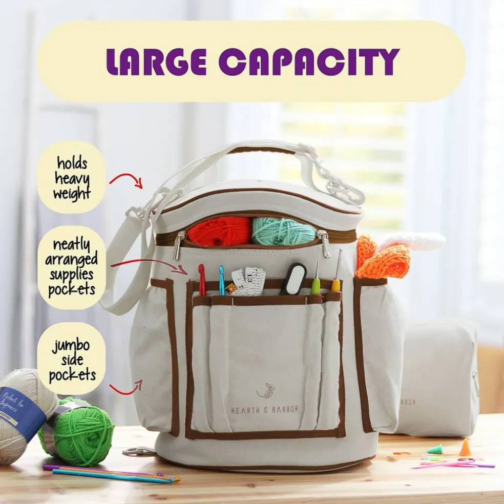 Hearth & Harbor Crochet Bag Organizer