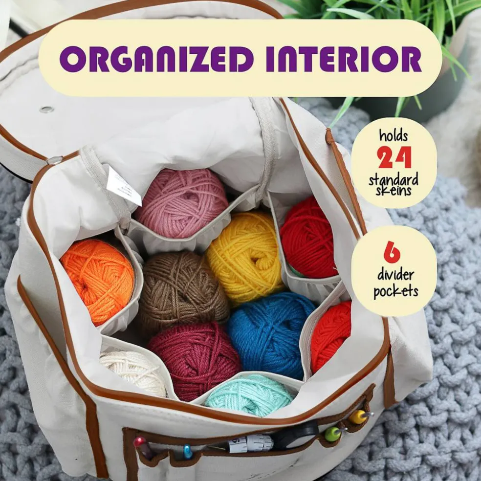 Hearth & Harbor Crochet Bag Organizer