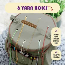 Hearth & Harbor Crochet Bag Organizer