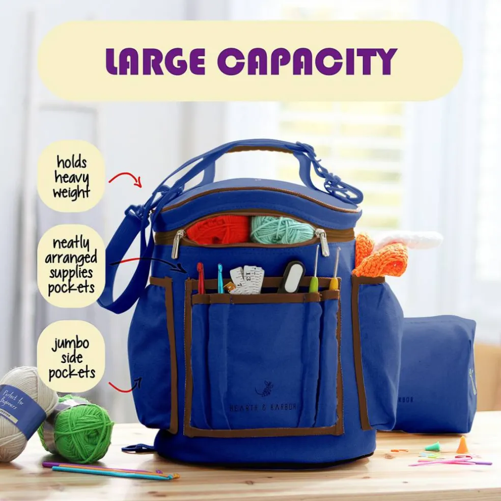 Hearth & Harbor Crochet Bag Organizer