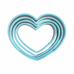 Hearts Stainless Steel Nested Cookie Cutter Set by Celebrate It®