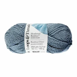 Heathered Bamboo™ Yarn by Loops & Threads®