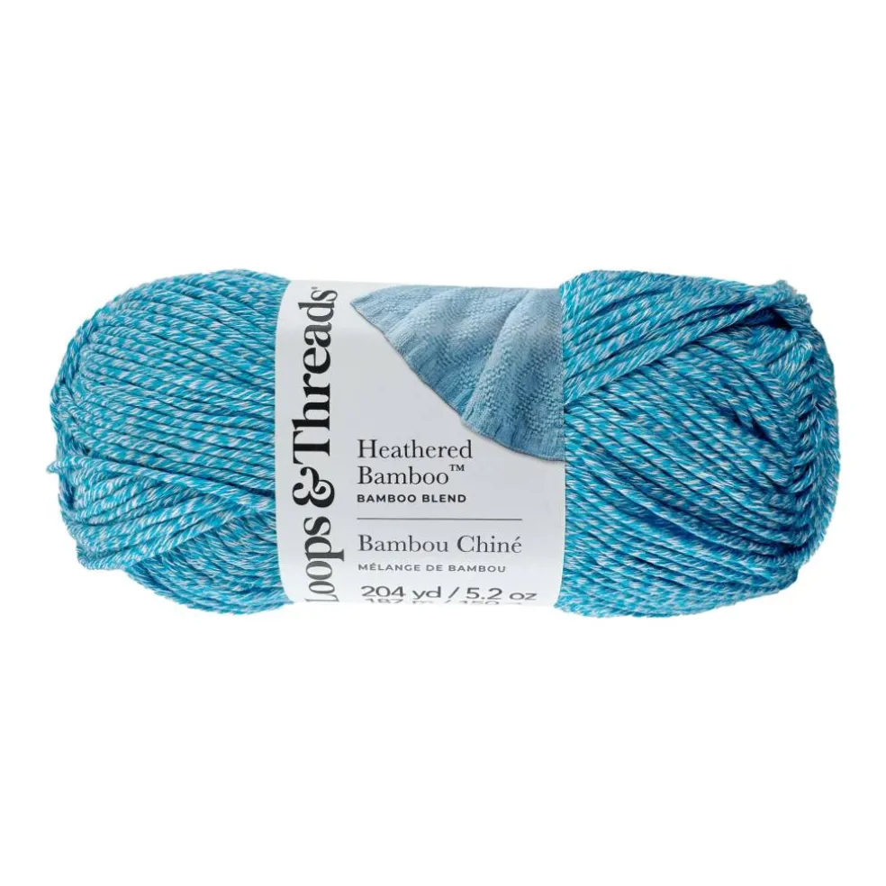 Heathered Bamboo™ Yarn by Loops & Threads®