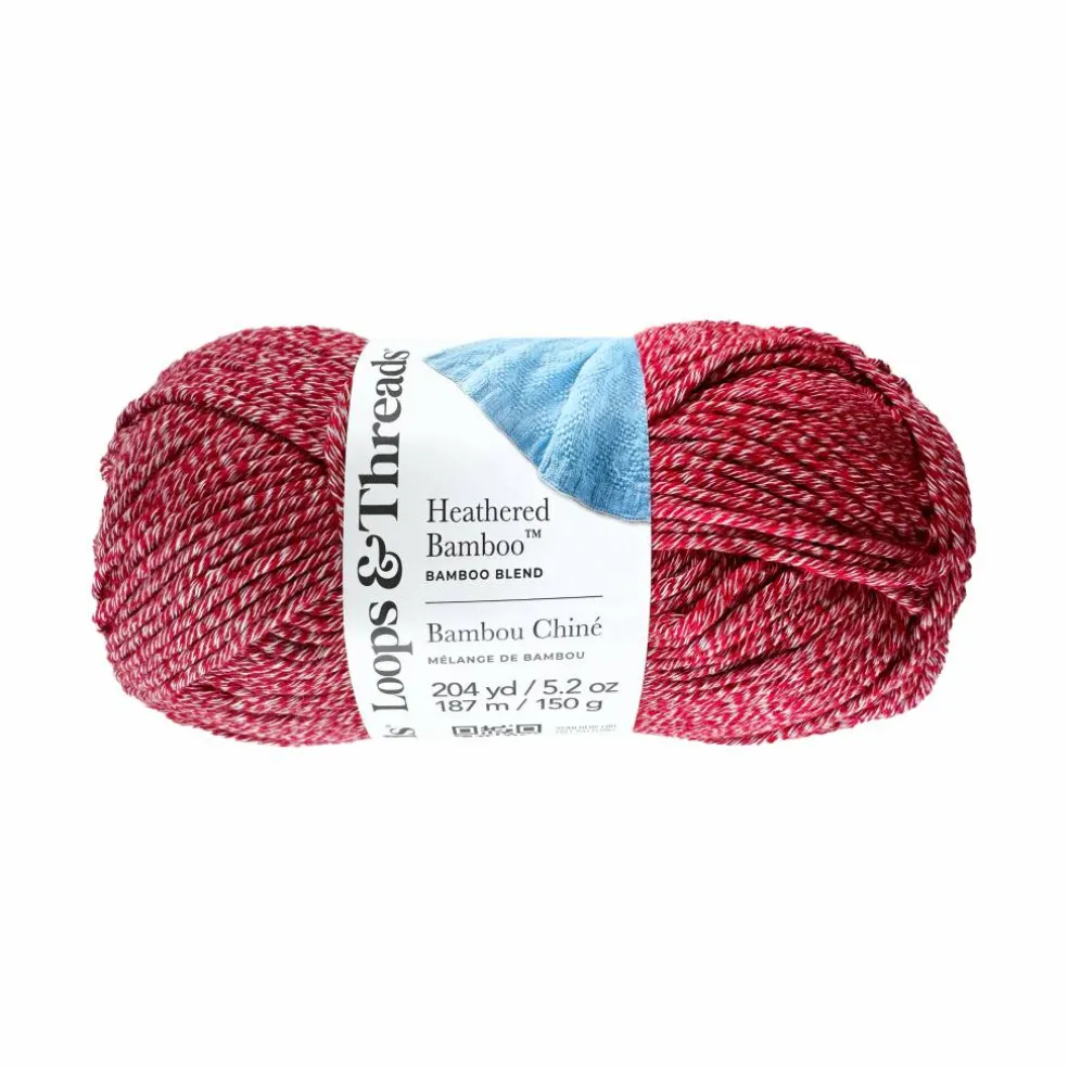 Heathered Bamboo™ Yarn by Loops & Threads®