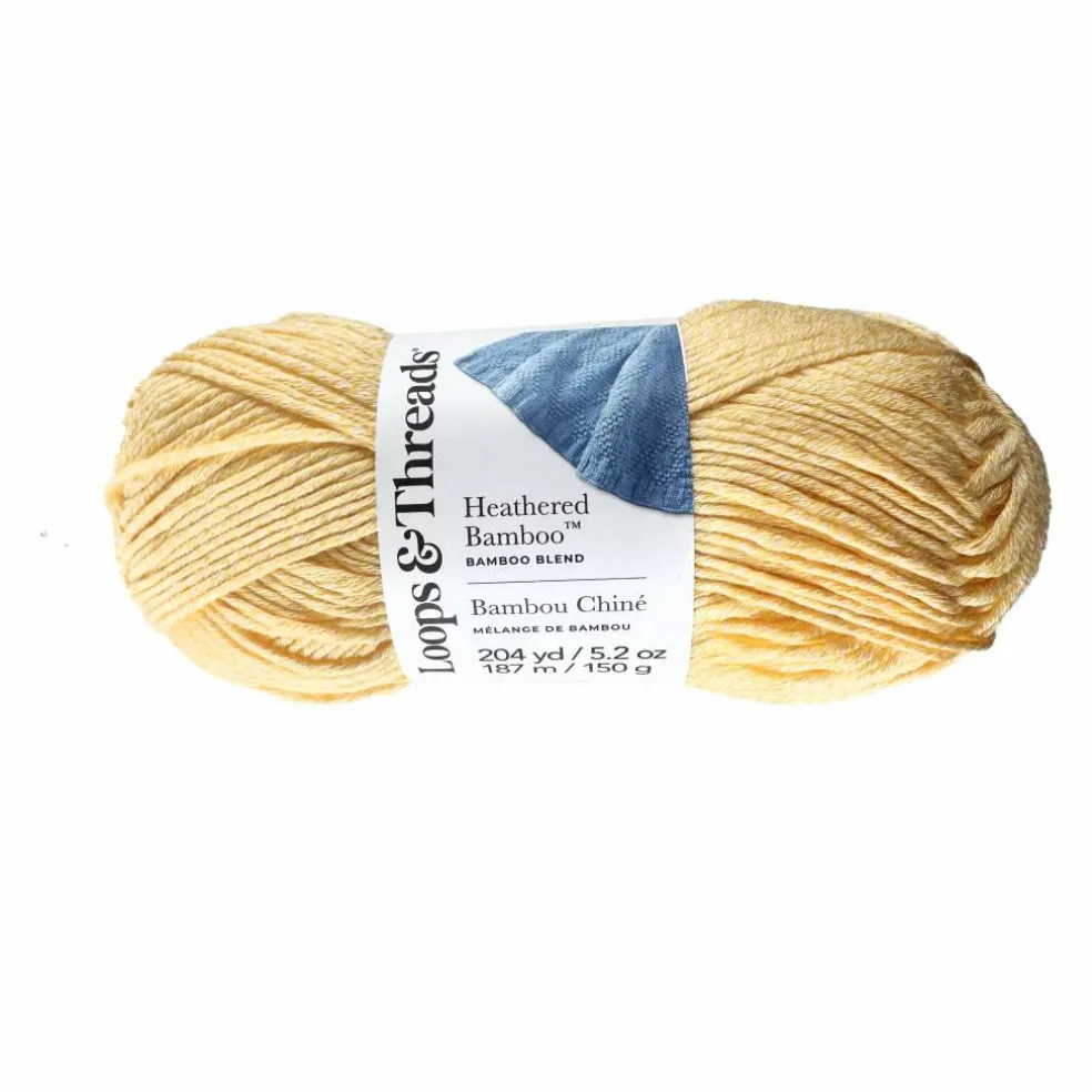 Heathered Bamboo™ Yarn by Loops & Threads®