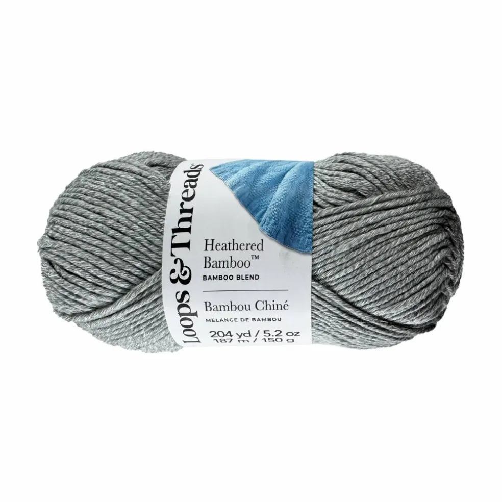 Heathered Bamboo™ Yarn by Loops & Threads®