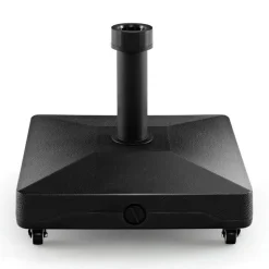 Heavy-Duty Mobile Umbrella Base with Wheels – Fillable Stand for 1.25
