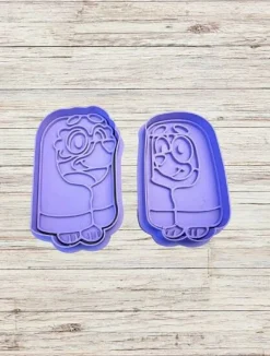 Heeler Sisters  Here Come the Grannies 2pc Cookie Cutter and stamp size 3.25-3.5