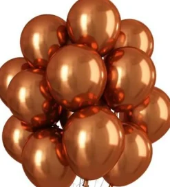 12″ Helium Grade Metallic Balloons – 100/Bag