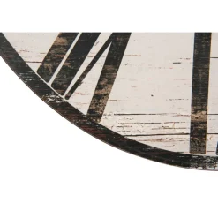 Hello Honey® 2.5ft. Distressed French Country Oval Wood Wall Clock