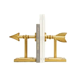 Hello Honey® Gold Arrow Bookends Set