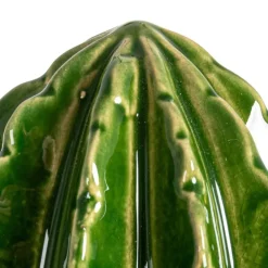 Hello Honey® 4" Green Cactus-Shaped Stoneware Juicer