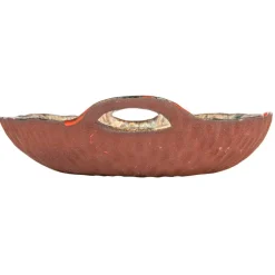 Hello Honey® 10.75" Multicolor Round Stoneware Bowl with Handles
