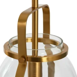 Hello Honey® Robert Stevenson Lighting Channing Metal & Glass Ceiling Light