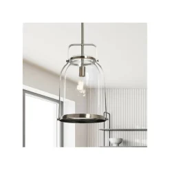 Hello Honey® Robert Stevenson Lighting Channing Metal & Glass Ceiling Light