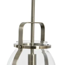 Hello Honey® Robert Stevenson Lighting Channing Metal & Glass Ceiling Light