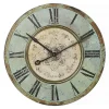 Hello Honey® Round Wall Clock, Green