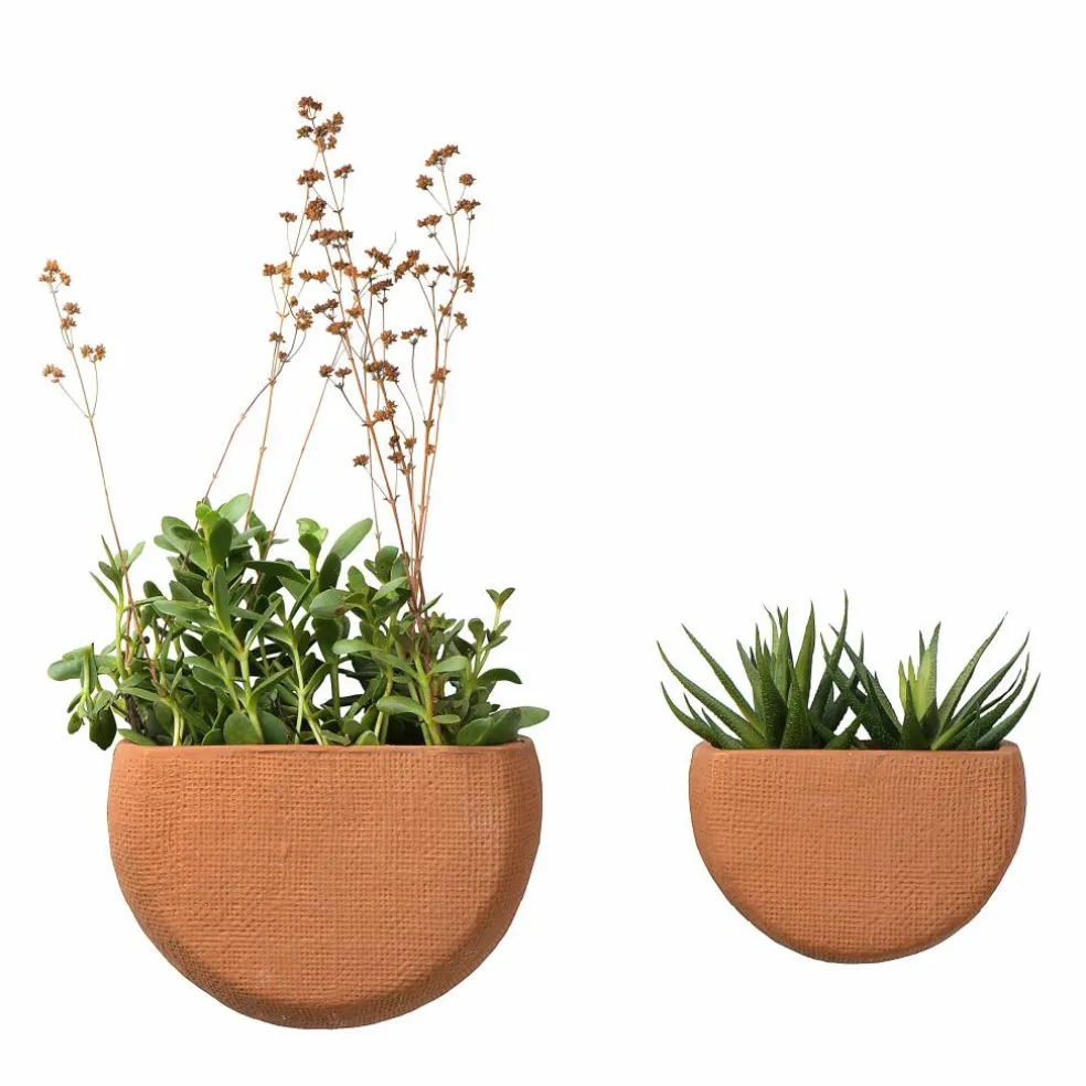 Hello Honey® Stoneware Wall Planters Set