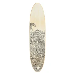Hello Honey® Waves Coastal Decorative Surfboard Wall Décor