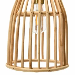 Hello Honey® Woven Bamboo Ceiling Light