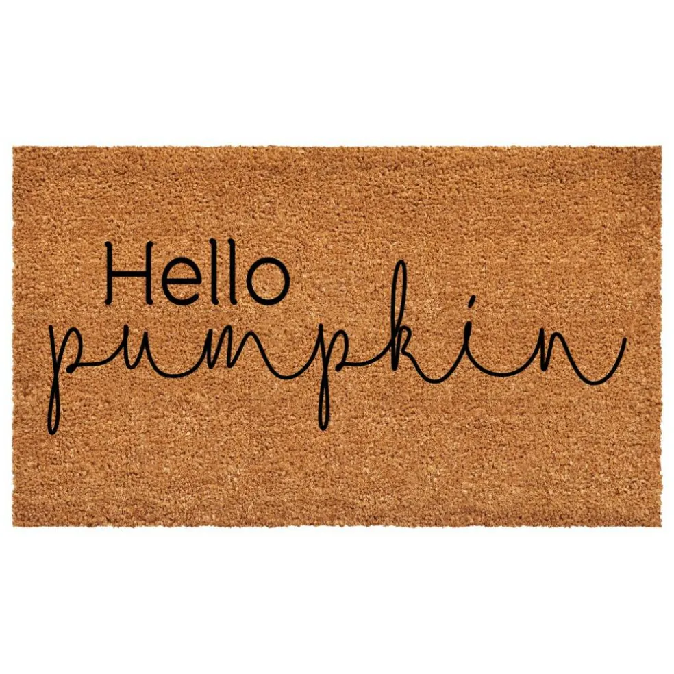 Hello Pumpkin Doormat