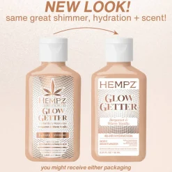 Hempz® 2.25oz. Glow Getter Bergamot & Warm Vanilla Herbal Body Moisturizer