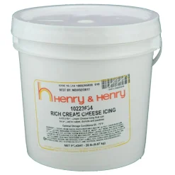 Henry and Henry Rich Cream Cheese Icing Ready to Use 20 Pound