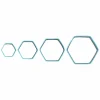 Hexagon Stainless Steel Nested Cookie Cutter Set by Celebrate It®